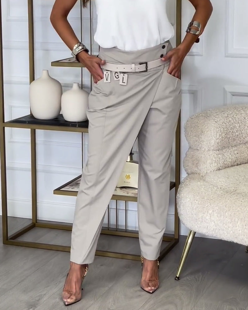 Mila - Chic Patchwork Broek
