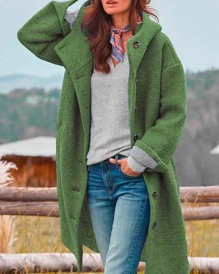 Natalia - Lange Oversized Zachte Jas