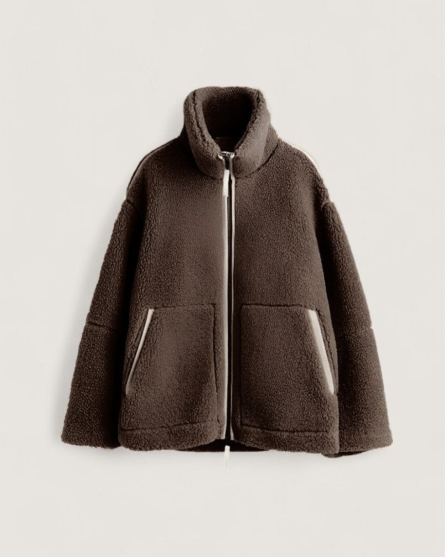 Sienna - Zachte Oversized Teddy Jas