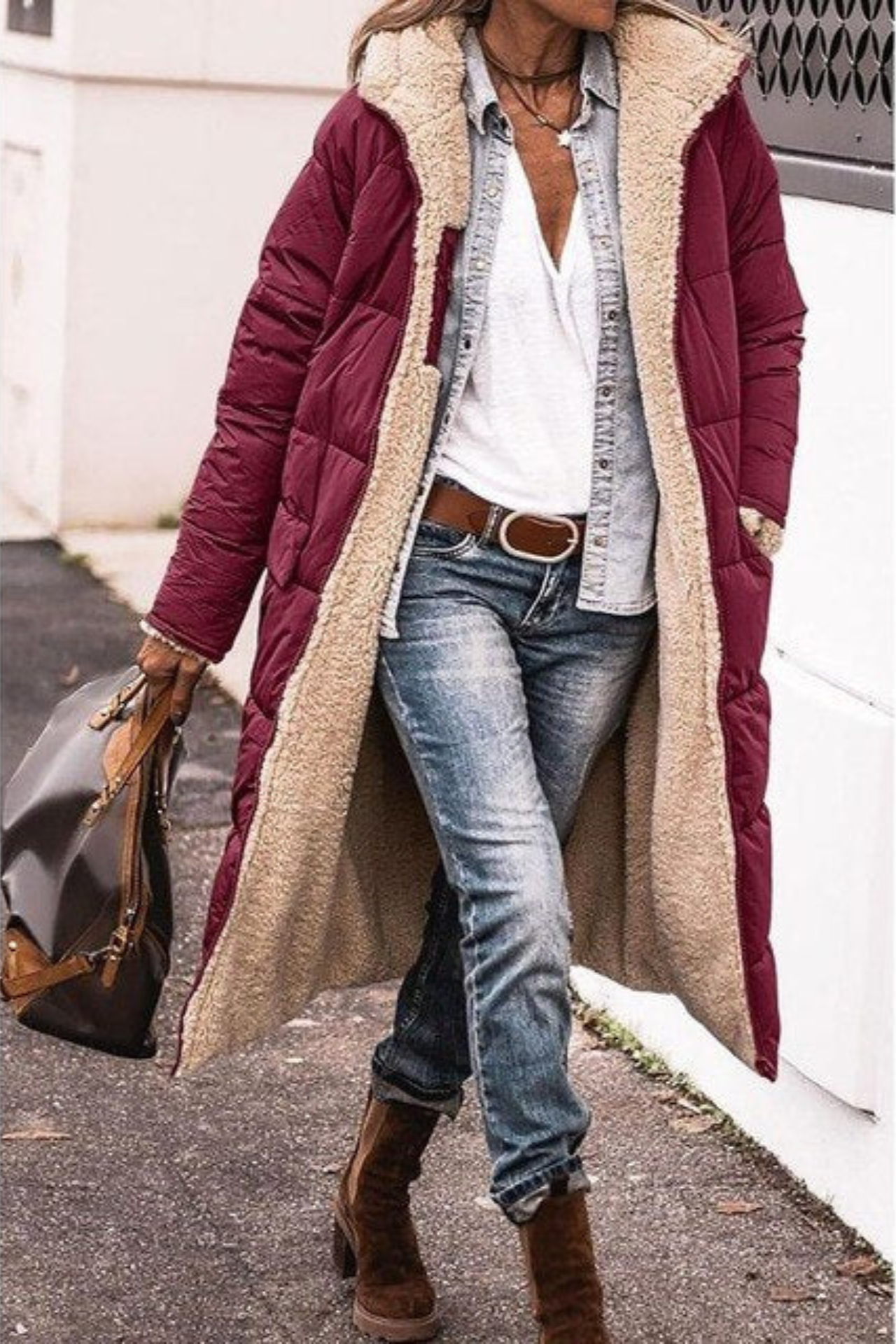 Daniela - Chique Omkeerbare Trenchcoat