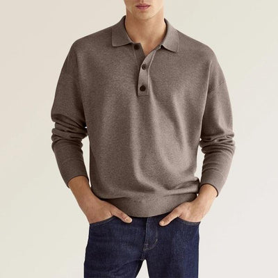Emilio - Raffinato Poloshirt met Lange Mouwen
