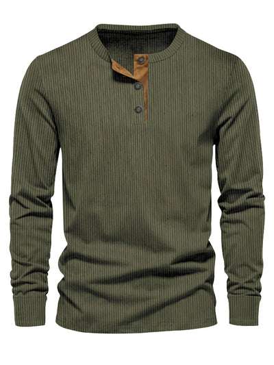 Dennis - Gestreepte longsleeve trui