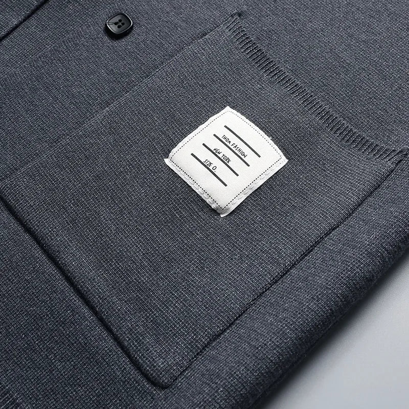 Davide - Elegante Gestreepte Cardigan