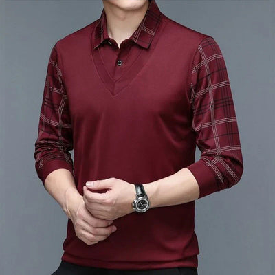 Paolo - Elegante Poloshirt met Lange Mouwen
