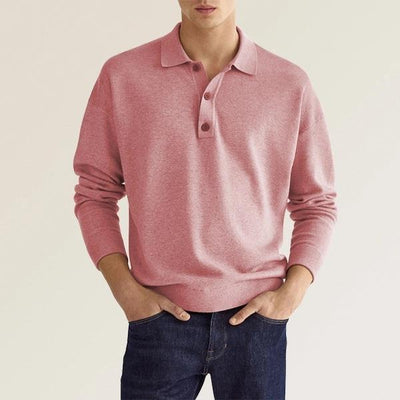 Emilio - Raffinato Poloshirt met Lange Mouwen